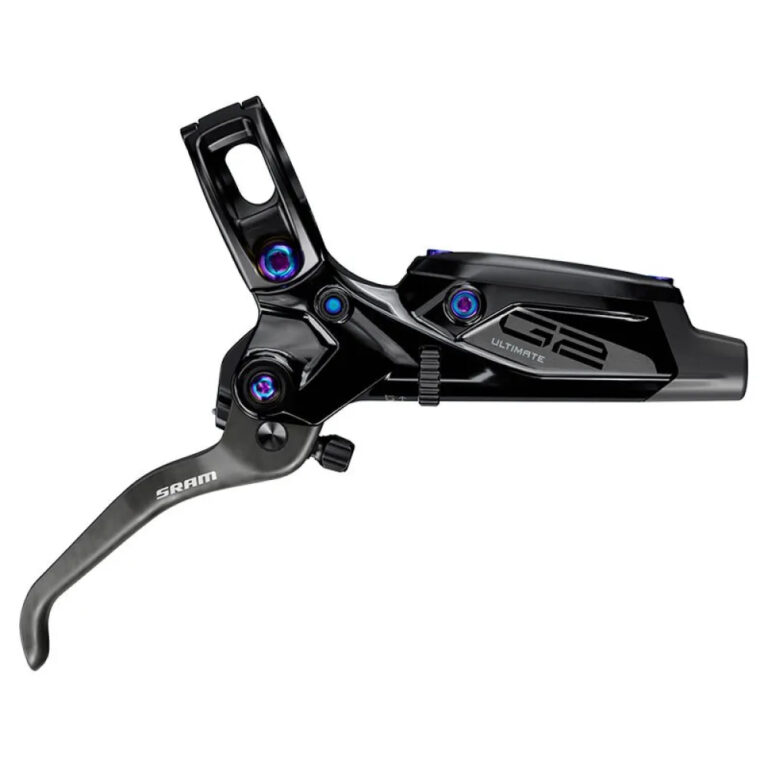 Sram G2 Ultimate Carbon Hydraulic Disc Front Brake One Size Gloss Black / Rainbow