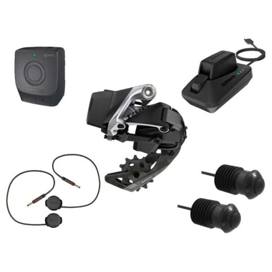 Sram Red E-Tap AXS 1X 12s Aero Groupset One Size Black