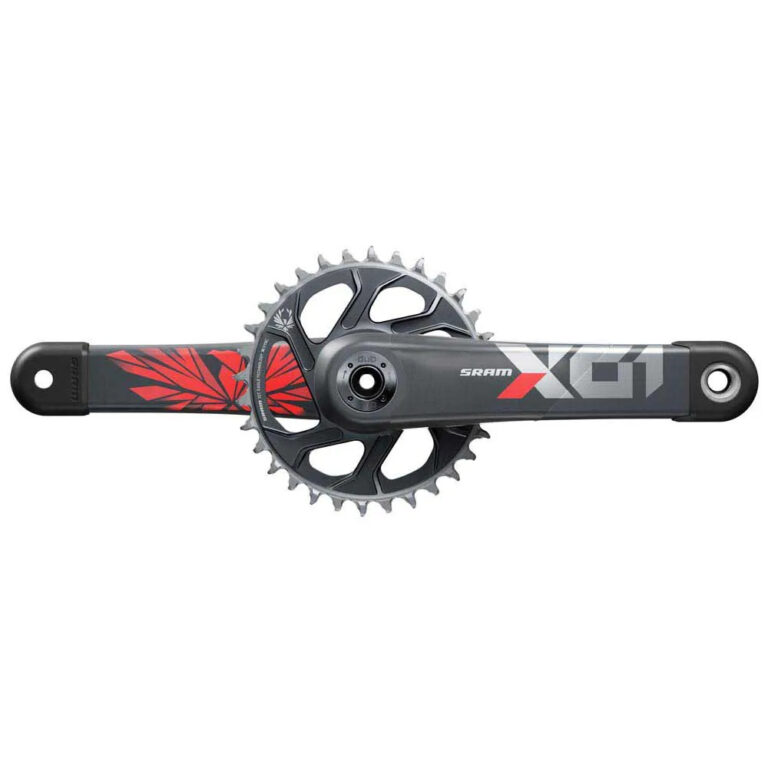 Sram X01 Eagle DUB Direct Mount Crankset 170 mm - 175 mm &amp; 32t Black / Lunar Oxy