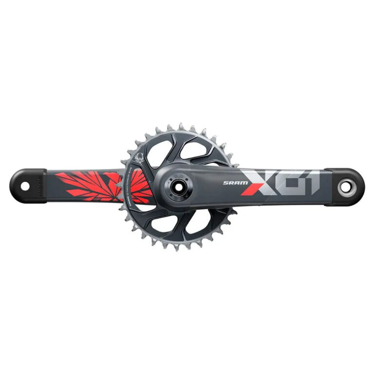 Sram X01 Eagle SuperBoost+ DUB Direct Mount Crankset 170 mm - 175 mm &amp; 32t Black / Lunar Oxy