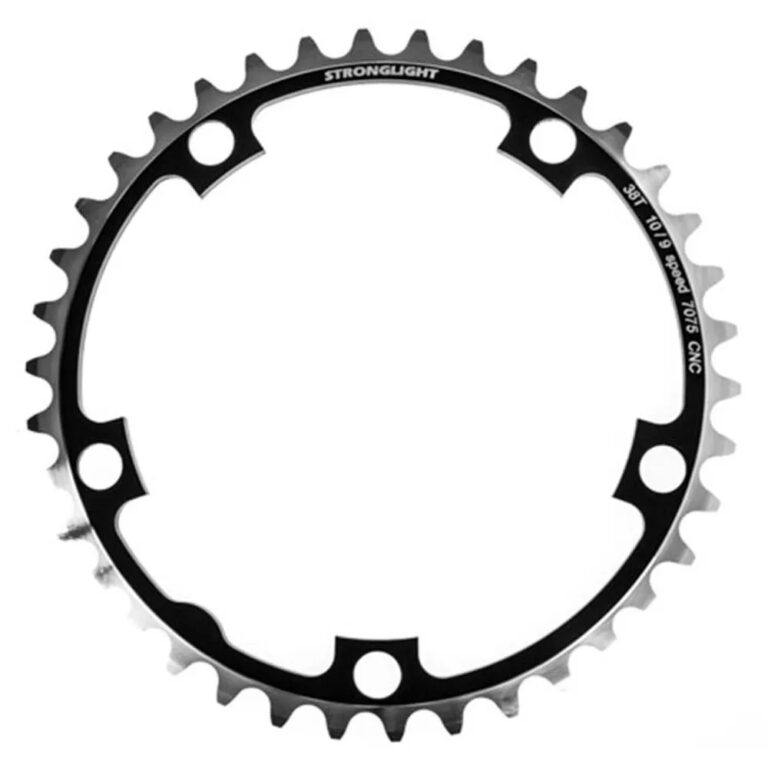 Stronglight 130 BCD Chainring 38t Black - 53t Black