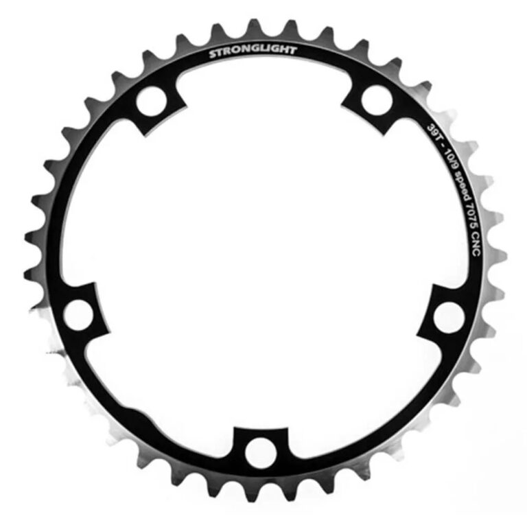 Stronglight 130 BCD Chainring 39t Black / Black - 52t Black / Black