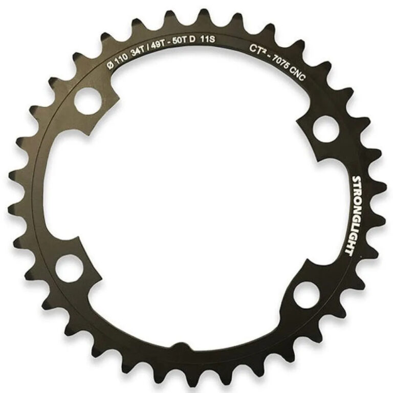 Stronglight CT2 Durace DI2 110 BCD Chainring 38t Black - 39t Black