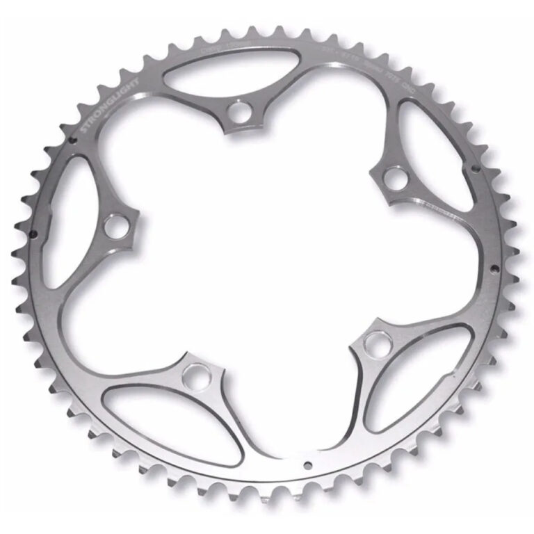 Stronglight RZ Shimano 130 BCD Chainring 46t Silver - 52t Silver