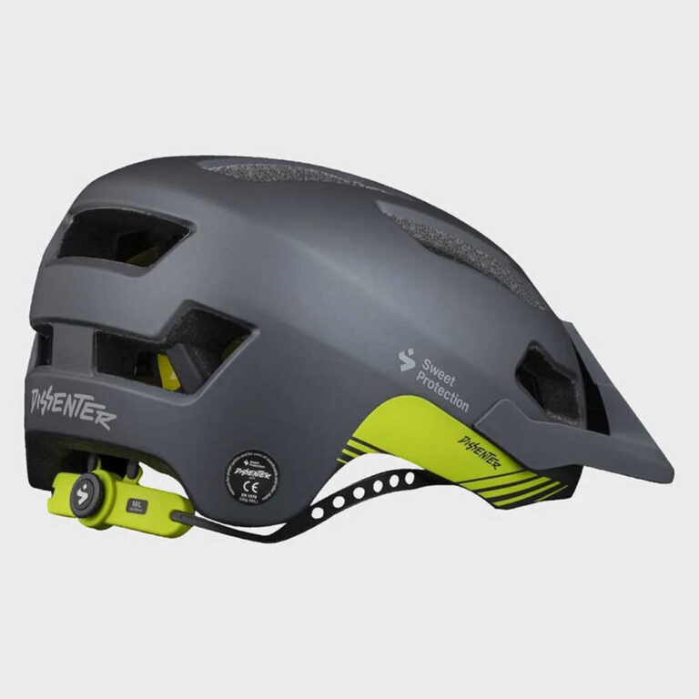 Sweet protection Sweet Protection Dissenter MIPS MTB Helmet S-M Slate Gray Metallic / Fluo - L-XL Slate Gray Metallic / Fluo - Image 3