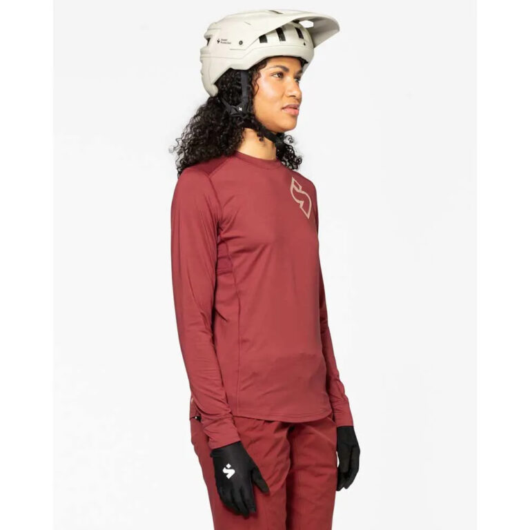 Sweet protection Sweet Protection Hunter Long Sleeve Enduro Jersey S Dark Red - Image 5