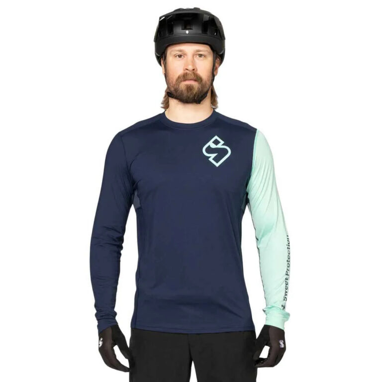 Sweet protection Sweet Protection Hunter Long Sleeve Enduro Jersey M Navy Blazer - XL Navy Blazer