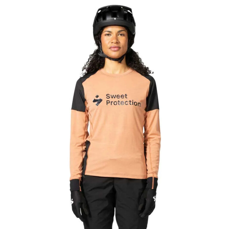 Sweet protection Sweet Protection Hunter Merino Hybrid Long Sleeve Enduro Jersey XS Rosebrown - L Rosebrown