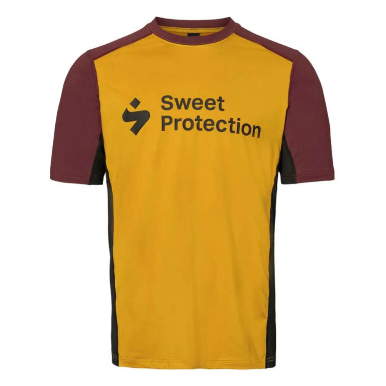 Sweet protection Sweet Protection Hunter Short Sleeve Enduro Jersey S Golden Yellow - XL Golden Yellow - Image 3