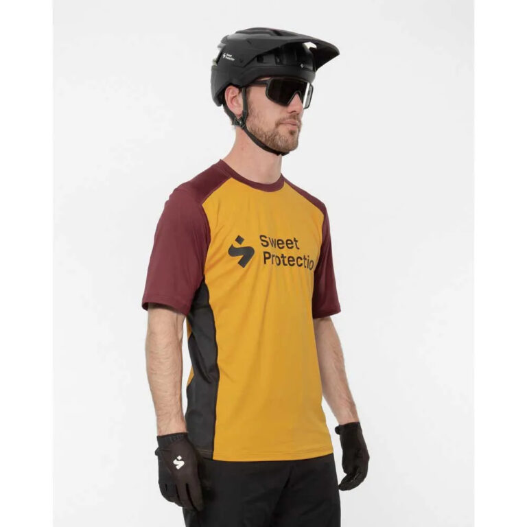 Sweet protection Sweet Protection Hunter Short Sleeve Enduro Jersey S Golden Yellow - XL Golden Yellow - Image 5