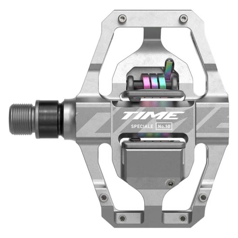 Time Speciale 10 Large Atac Standard Pedals One Size Raw Aluminium