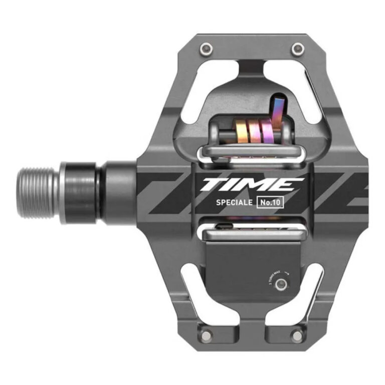 Time Speciale 10 Small Atac Standard Pedals One Size Dark Grey