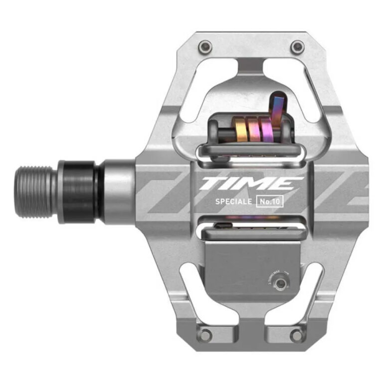 Time Speciale 10 Small Atac Standard Pedals One Size Raw Aluminum