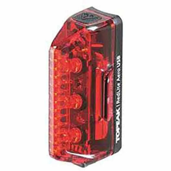 Topeak RedLite Aero USB Rear Light One Size Gray