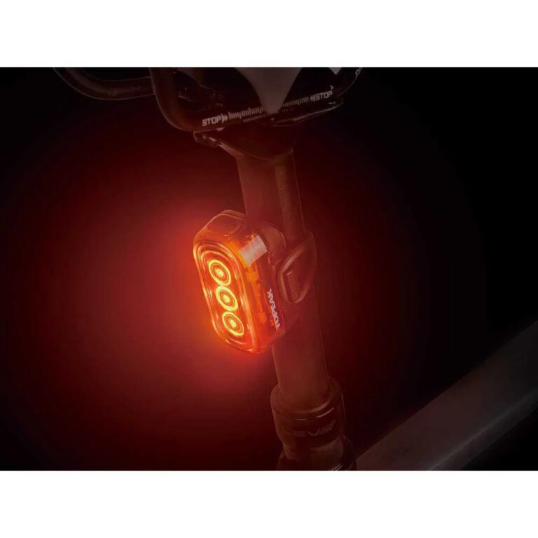 Topeak TailLux 100 USB Rear Light One Size Red / Amber - Image 3