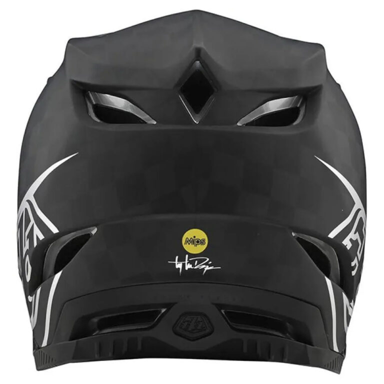 Troy lee designs Troy Lee Designs D4 Carbon MIPS Downhill Helmet XS Stealth Black / Silver - 2XL Stealth Black / Silver - Image 3