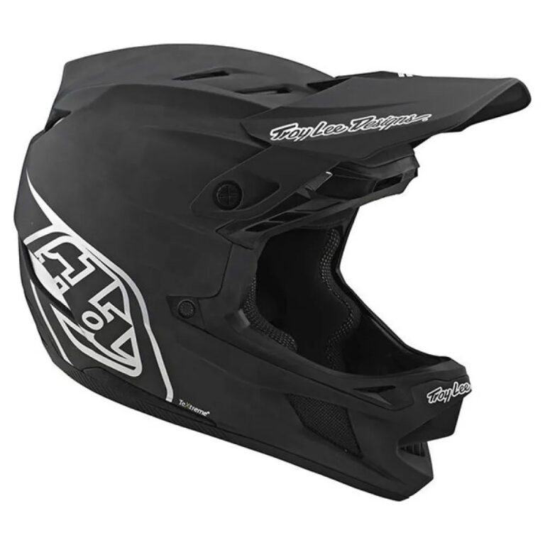 Troy lee designs Troy Lee Designs D4 Carbon MIPS Downhill Helmet XS Stealth Black / Silver - 2XL Stealth Black / Silver - Image 4