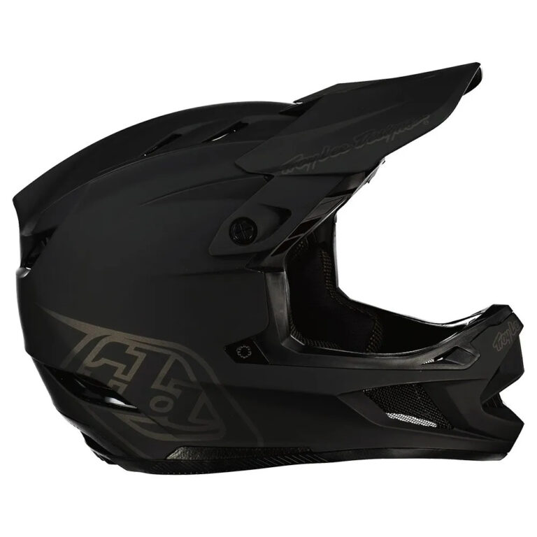 Troy lee designs Troy Lee Designs D4 Composite Downhill Helmet S Stealth Black - XL Stealth Black - Image 3