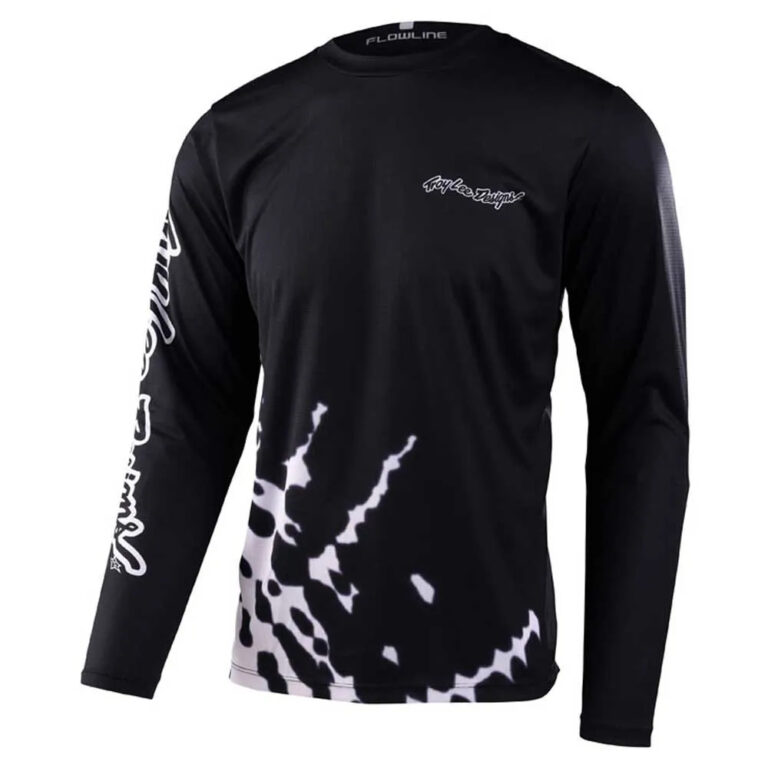 Troy lee designs Troy Lee Designs Flowline Long Sleeve Enduro Jersey M Big Spin Black - L Big Spin Black