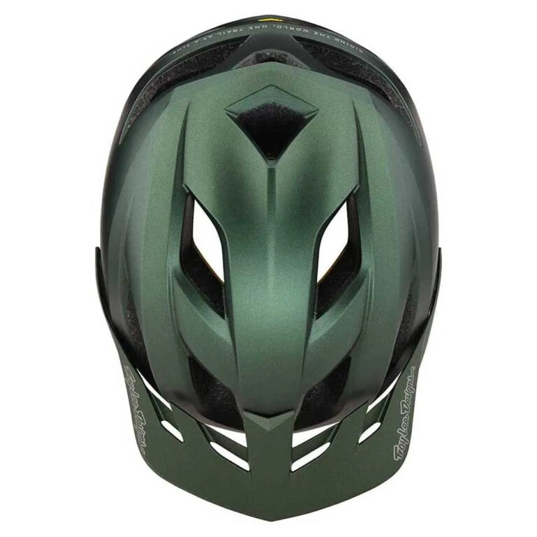 Troy lee designs Troy Lee Designs Flowline MIPS Downhill Helmet M-L Orbit Forest Green - XL-2XL Orbit Forest Green - Image 4