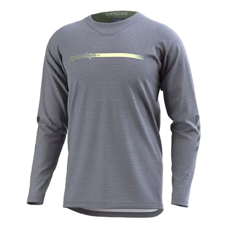 Troy lee designs Troy Lee Designs Skyline Air Long Sleeve Enduro Jersey L Channel Grey