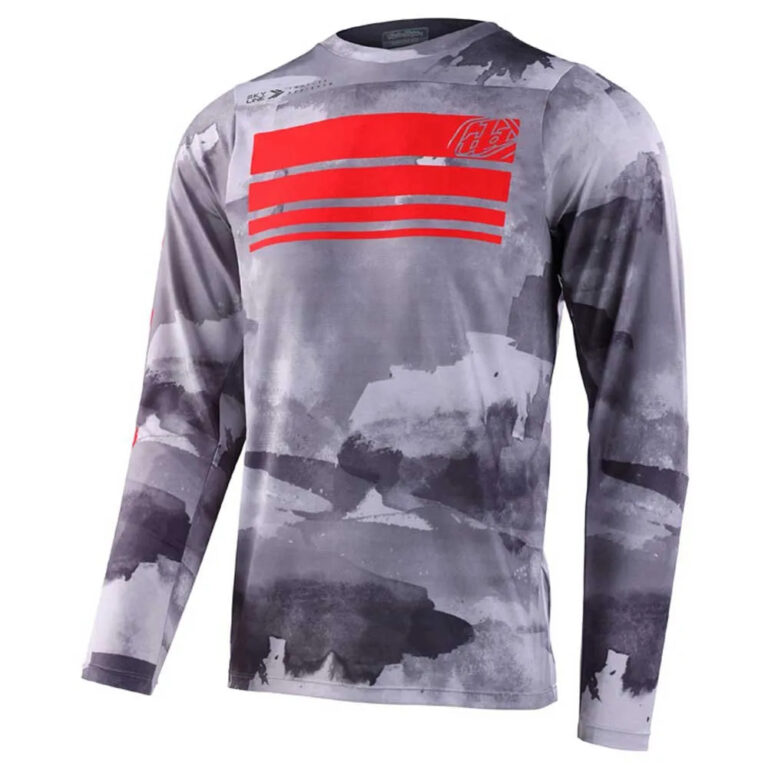 Troy lee designs Troy Lee Designs Skyline Long Sleeve Enduro Jersey S Blocks Cement - XL Blocks Cement