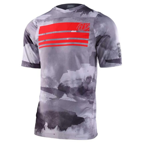 Troy lee designs Troy Lee Designs Skyline Short Sleeve Enduro Jersey S Blocks Cement - XL Blocks Cement