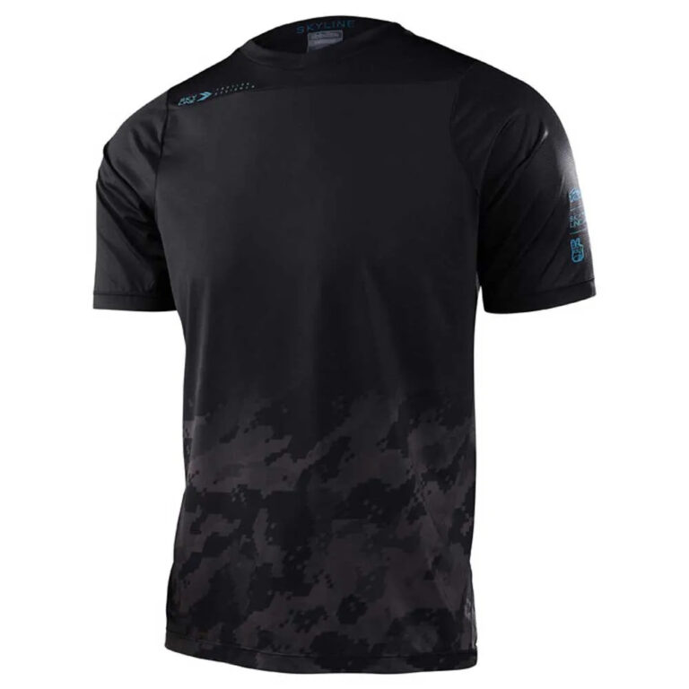 Troy lee designs Troy Lee Designs Skyline Short Sleeve Enduro Jersey S Fader Digi Black - XL Fader Digi Black