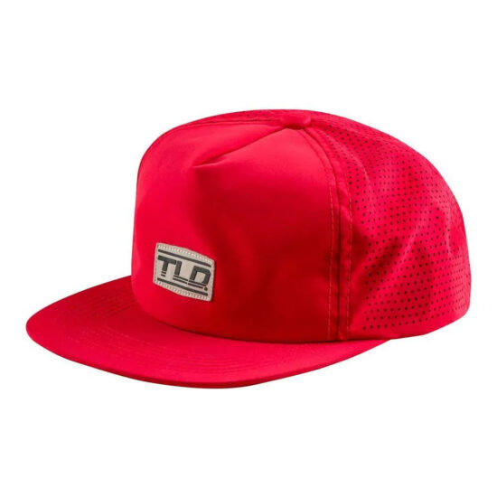 Troy lee designs Troy Lee Designs Speed Patch Cap One Size Poppy Red