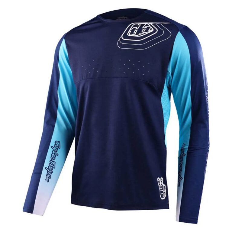 Troy lee designs Troy Lee Designs Sprint Long Sleeve Enduro Jersey S Richter Navy - 2XL Richter Navy