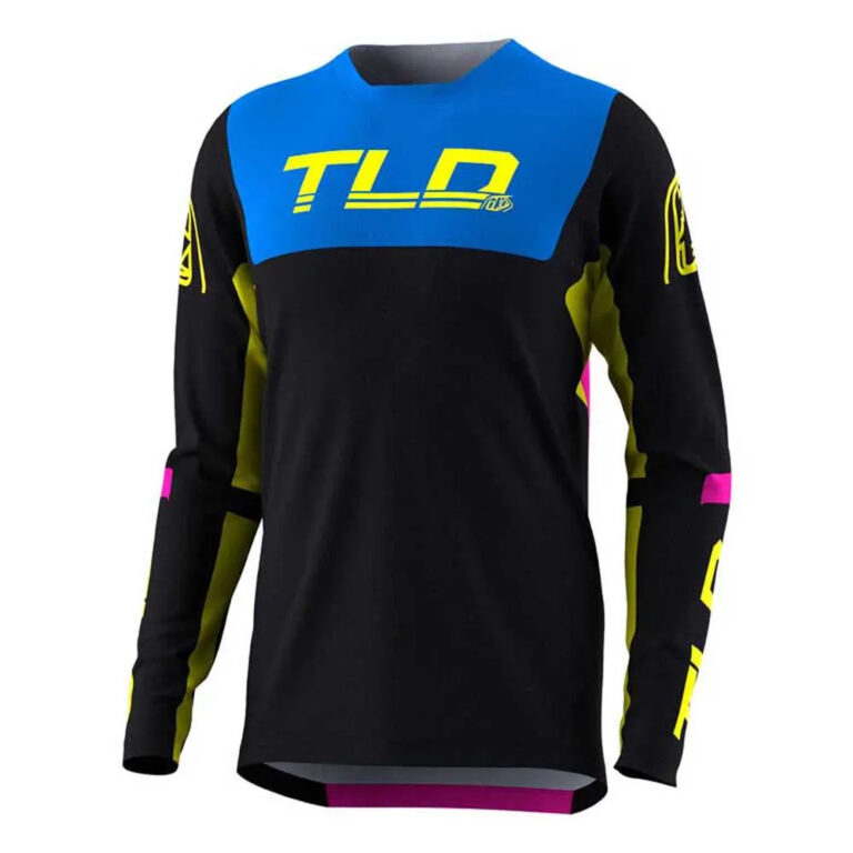 Troy lee designs Troy Lee Designs Sprint Long Sleeve Jersey M Fractura Black / Yellow - L Fractura Black / Yellow