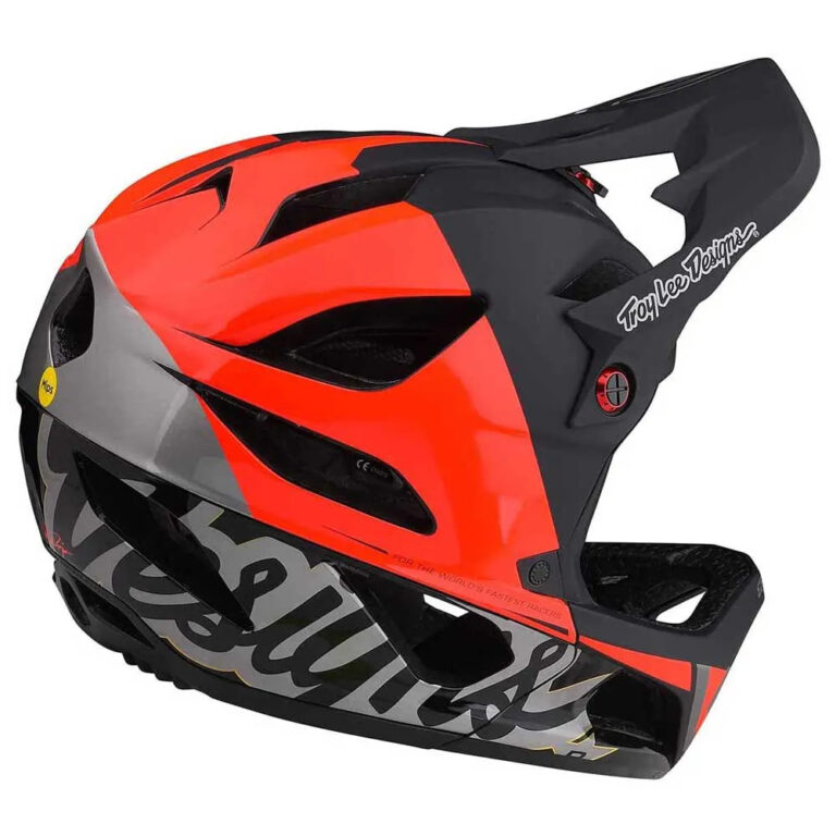 Troy lee designs Troy Lee Designs Stage MIPS Downhill Helmet M-L Nova Glo Red - XL-2XL Nova Glo Red - Image 3