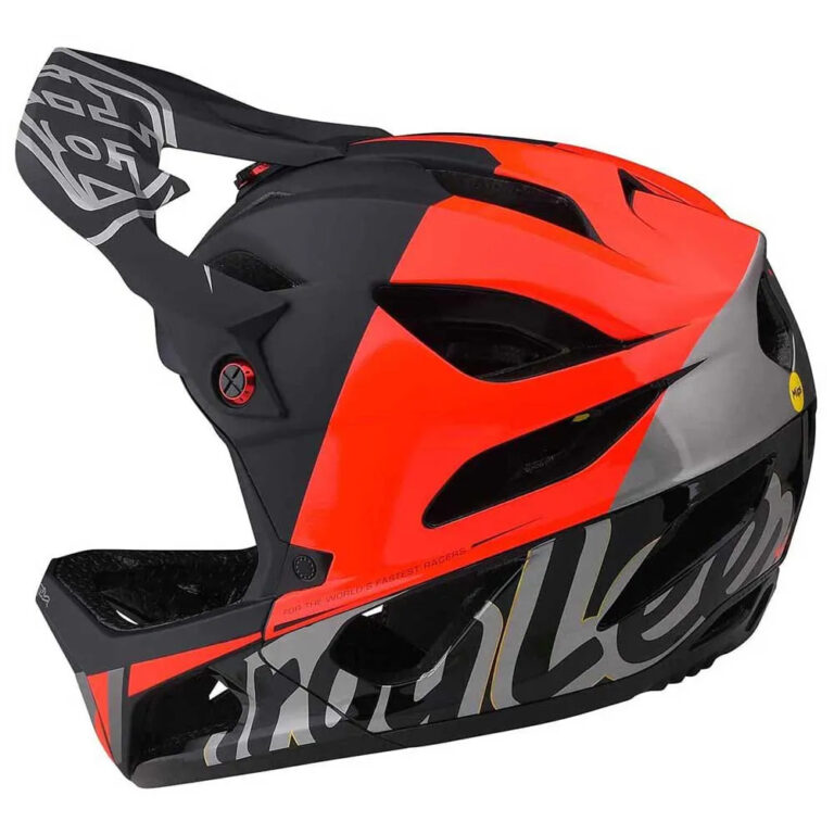 Troy lee designs Troy Lee Designs Stage MIPS Downhill Helmet M-L Nova Glo Red - XL-2XL Nova Glo Red - Image 4