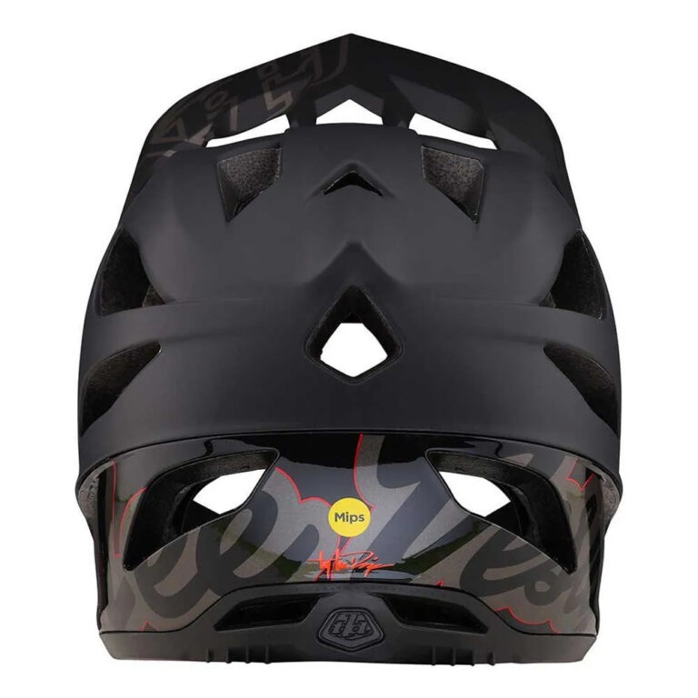 Troy lee designs Troy Lee Designs Stage MIPS Downhill Helmet M-L Signature Black - XL-2XL Signature Black - Image 7