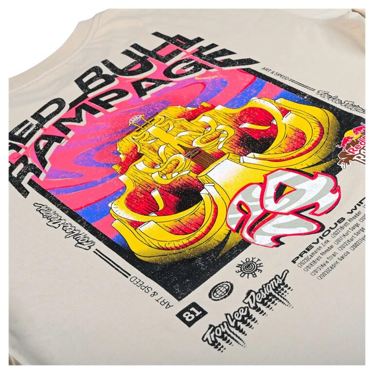 Troy lee designs Troy Lee Designs X Redbull Rampage Altered Reality Short Sleeve T-shirt S Cement - 2XL Cement - Image 3