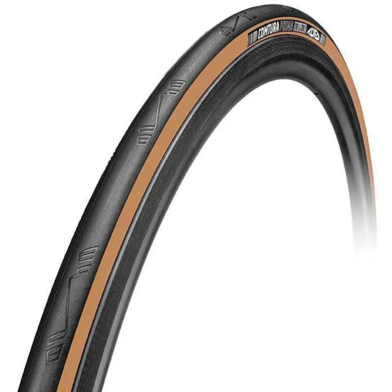 Tufo Comtura Prima 700C X 25 Tubeless Road Tyre 700C x 25 Black / Beige