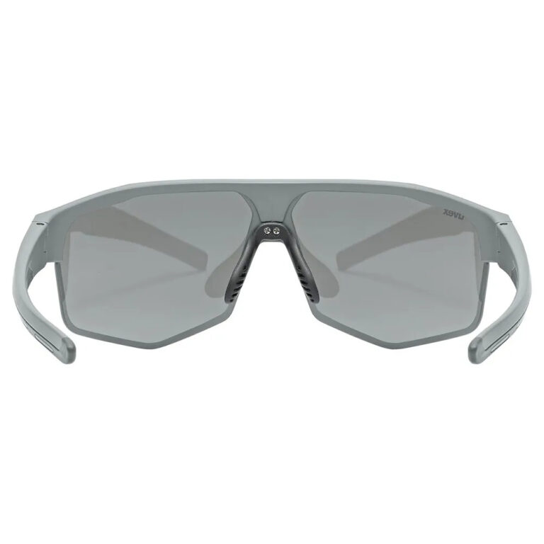 Uvex Axos Set Sunglasses Mirror Silver/CAT3+Clear/CAT0 Grey Matt - Image 3