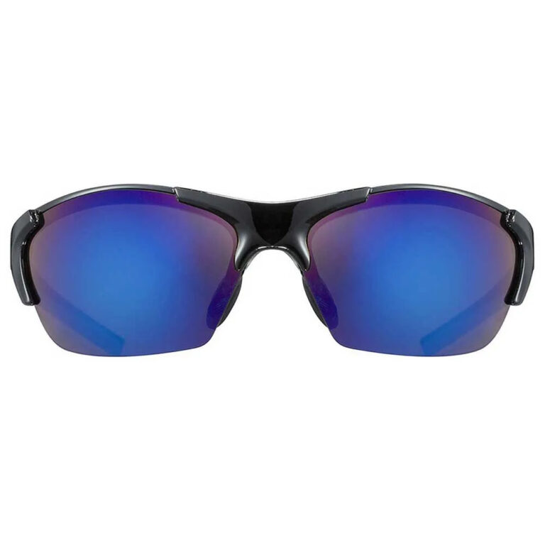 Uvex Blaze III 2.0 Mirrored Sunglasses Mirror Blue/CAT3 Black / Blue - Image 2