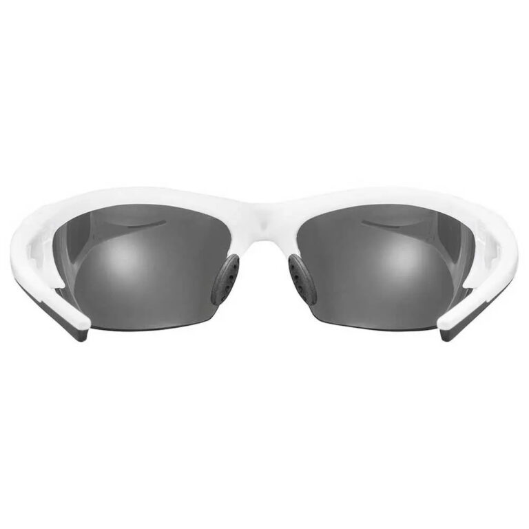 Uvex Blaze III 2.0 Sunglasses Silver/CAT2 Black / White - Image 3