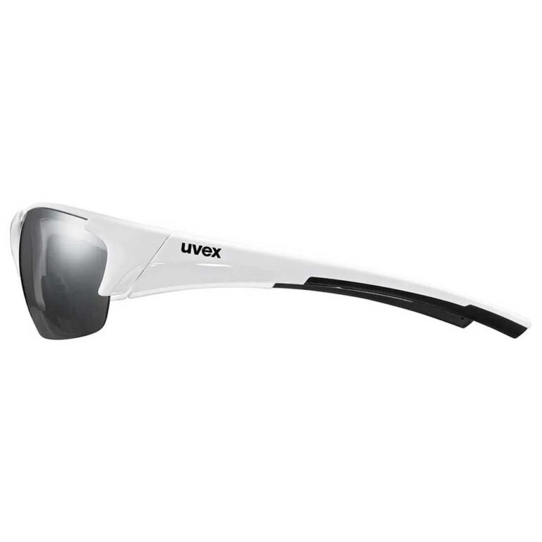 Uvex Blaze III 2.0 Sunglasses Silver/CAT2 Black / White - Image 4