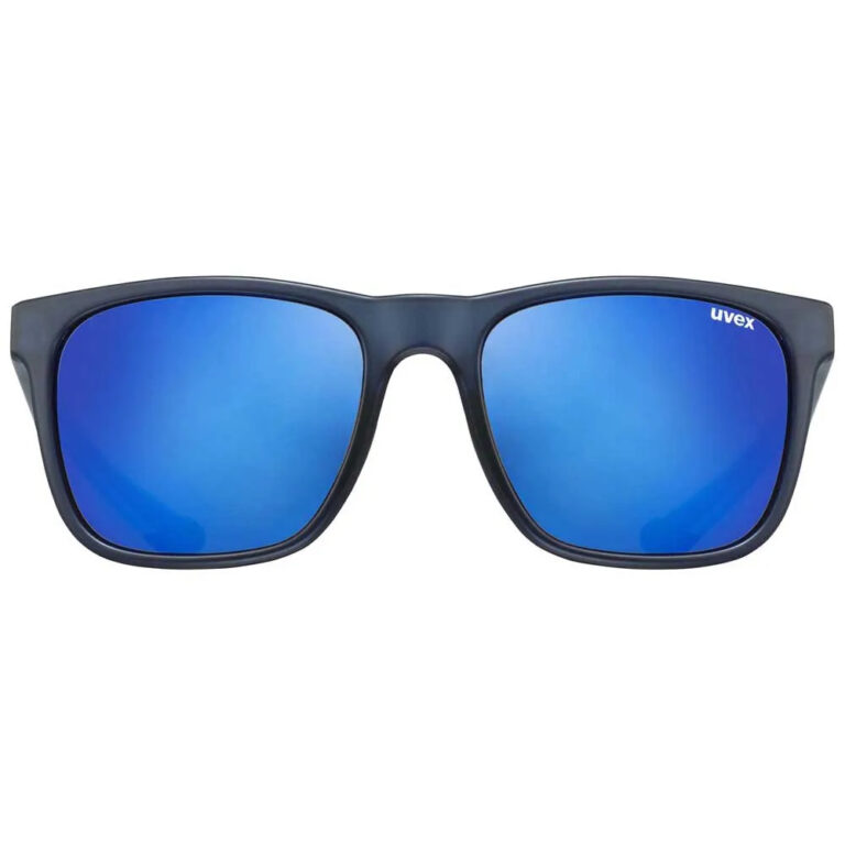 Uvex LGL 42 Mirrored Sunglasses Mirror Blue/CAT3 Blue Grey Mat - Image 3