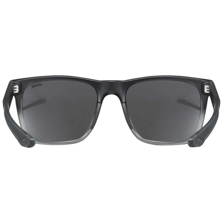 Uvex LGL 42 Mirrored Sunglasses Mirror Silver/CAT3 Black Transparent - Image 2