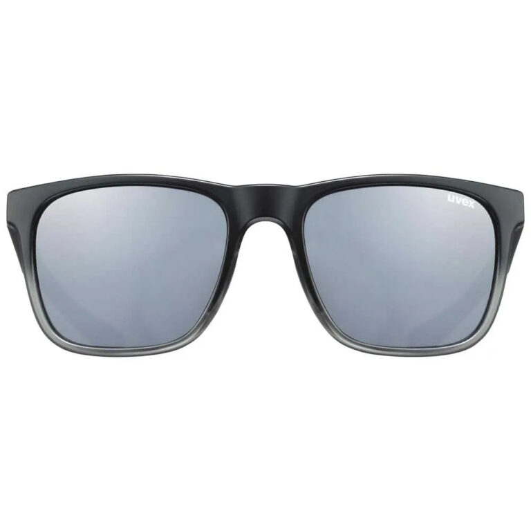 Uvex LGL 42 Mirrored Sunglasses Mirror Silver/CAT3 Black Transparent - Image 3