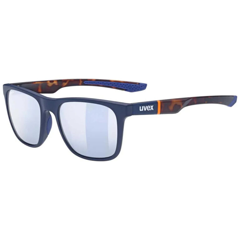 Uvex LGL 42 Mirrored Sunglasses Litemirror Silver/CAT3 Blue Mat Havanna