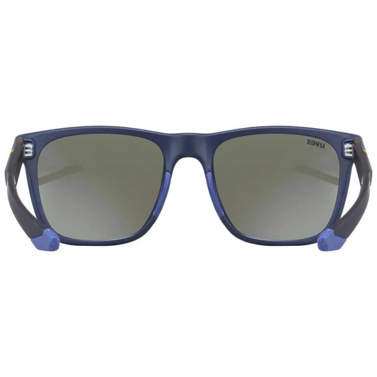 Uvex LGL 42 Mirrored Sunglasses Litemirror Silver/CAT3 Blue Mat Havanna - Image 2