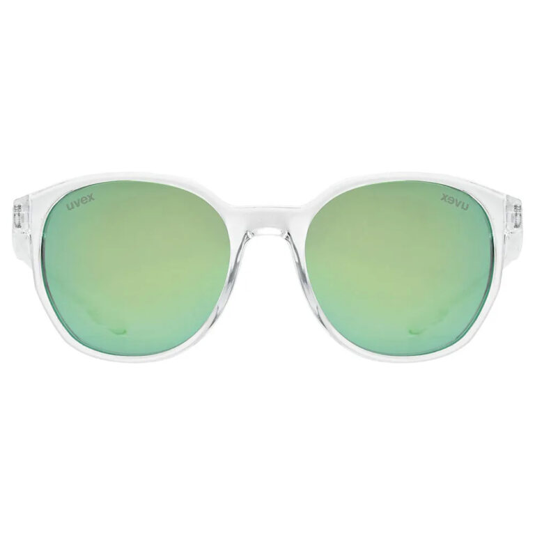 Uvex Lgl 54 Sunglasses Mirror Green/CAT3 Clear - Image 2