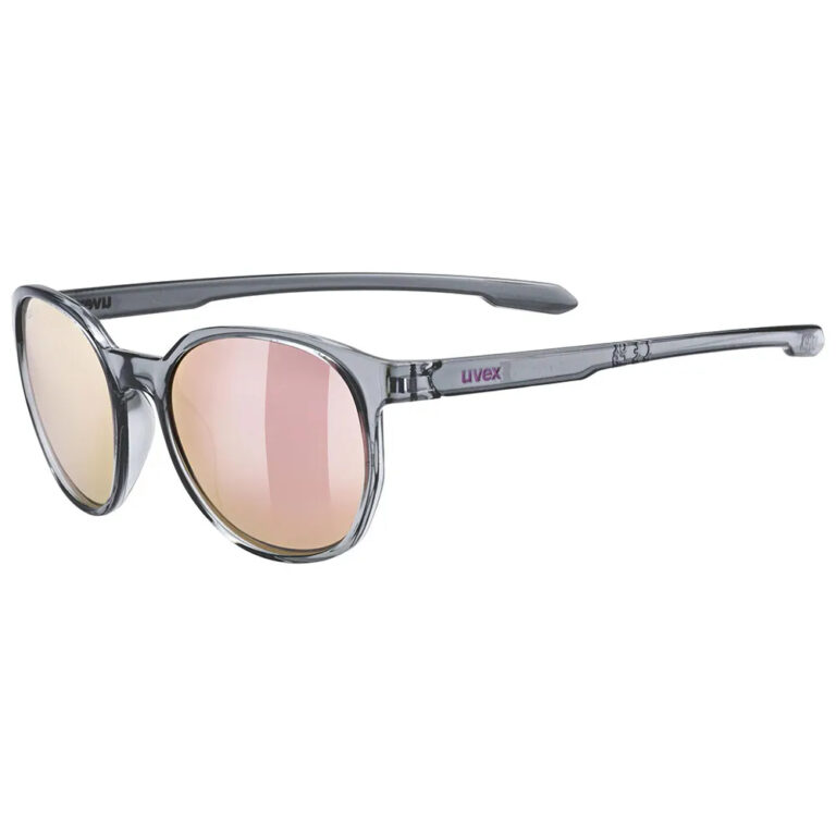 Uvex Lgl 54 Sunglasses Mirror Pink/CAT3 Smoke