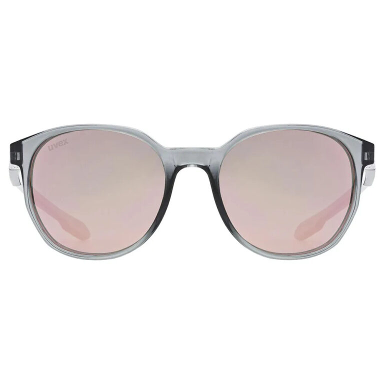 Uvex Lgl 54 Sunglasses Mirror Pink/CAT3 Smoke - Image 2