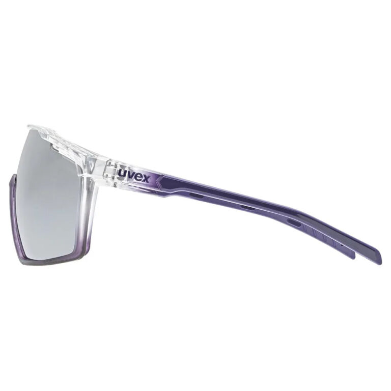 Uvex Mtm Perform Sunglasses Supravision Mirror Silver/CAT3 Clear Met Purple - Image 3