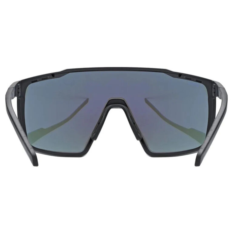 Uvex MTN Perform S Sunglasses Supervision Mirror Blue/CAT2 Black Matt - Image 3